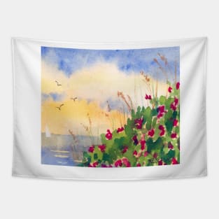 Coastal Searoses Tapestry