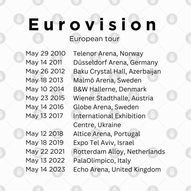 Eurovision tour by KIP