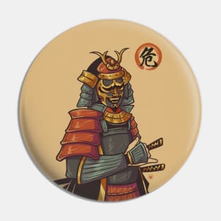 Samurai Warrior Pin