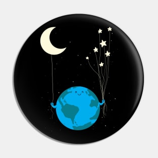 Under The Moon And Stars Pin