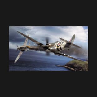 Spitfire vs Bf109 T-Shirt