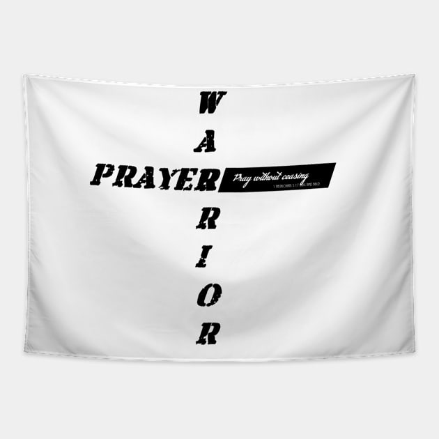 Prayer Warrior Tapestry by Project Send-A-Heart