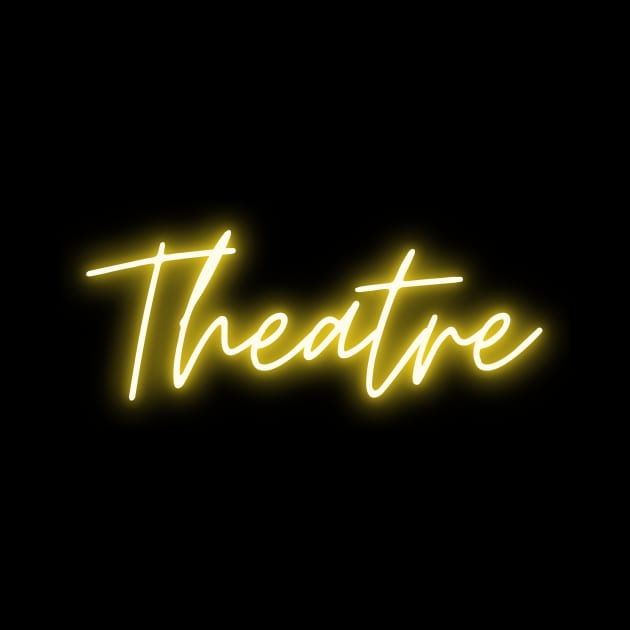 Theatre Simple Neon Design by Teatro