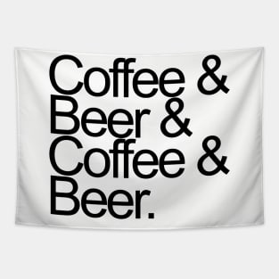 Beer and Coffee Tapestry