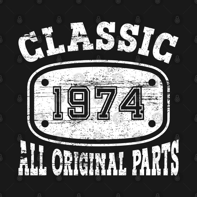 Vintage 1974 - All Original Parts [White] by Blended Designs