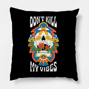 Skull Vibes Pillow