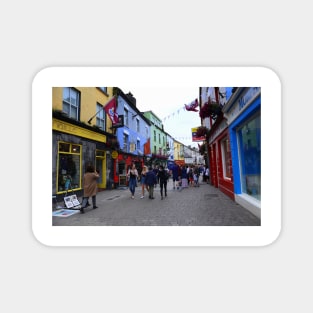 On the street in Galway Magnet