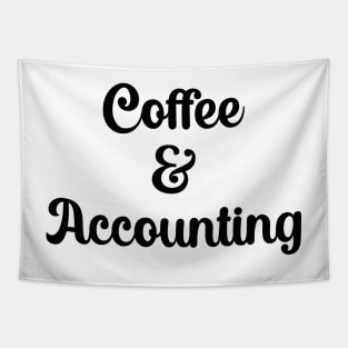 Coffee And Accounting Tapestry