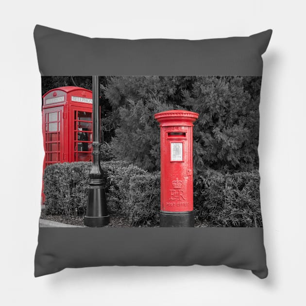 Call Pillar Box Pillow by Enzwell