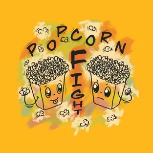 Popcorn Fight T-Shirt