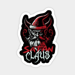 Satanic Santa Claus... ¡Satan Claus! Magnet