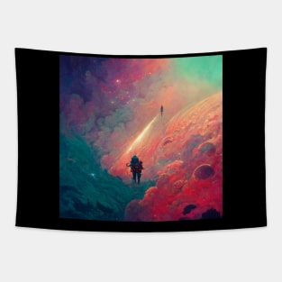 Cloud Cosmic - Space Exploration Tapestry