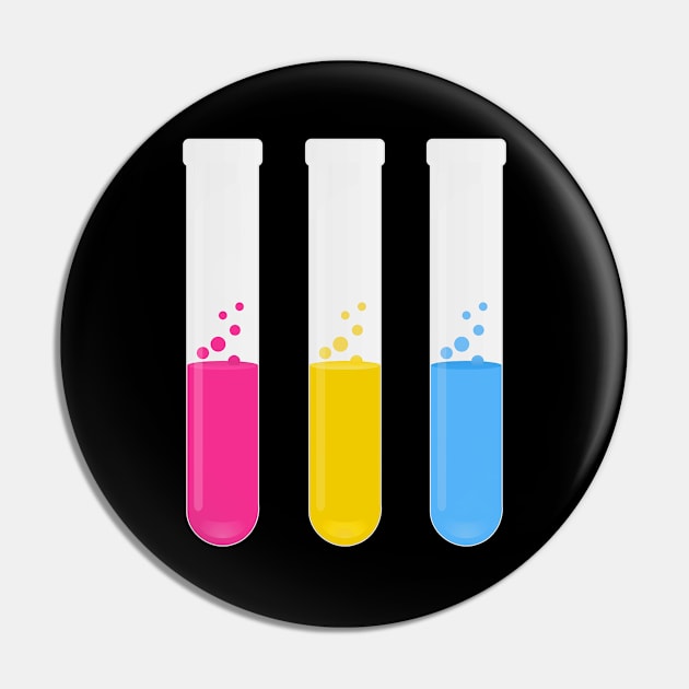 Pan Pride Test Tubes Pin by VernenInk