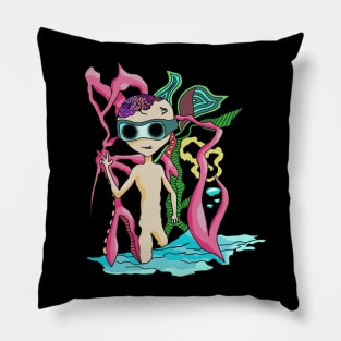 Underwater Alien Pillow