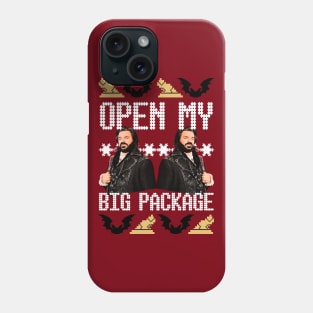 What We Do In the Shadows Christmas Sweater Design—Open My Big Package Phone Case