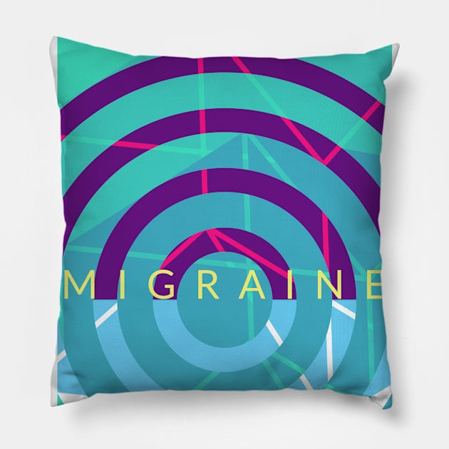 Migraine Pillow by L'Appel du Vide Designs by Danielle Canonico