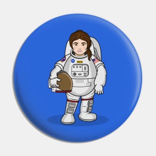 Eggy Astronaut Pin