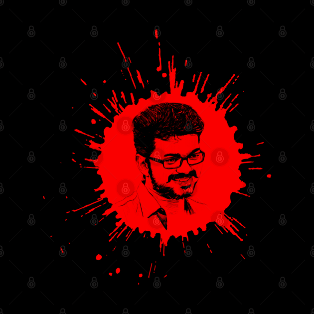 Thalapathy Vijay by Printnation