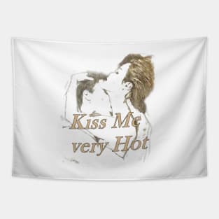 Kiss me Very Hot Tapestry