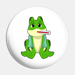 Frog Fever thermometer Pin