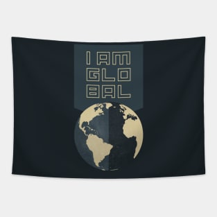 I AM GLOBAL Tapestry