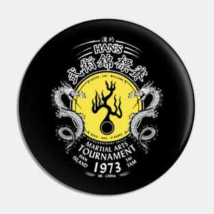 Hans Martial Arts Tournament Blk Variant Pin