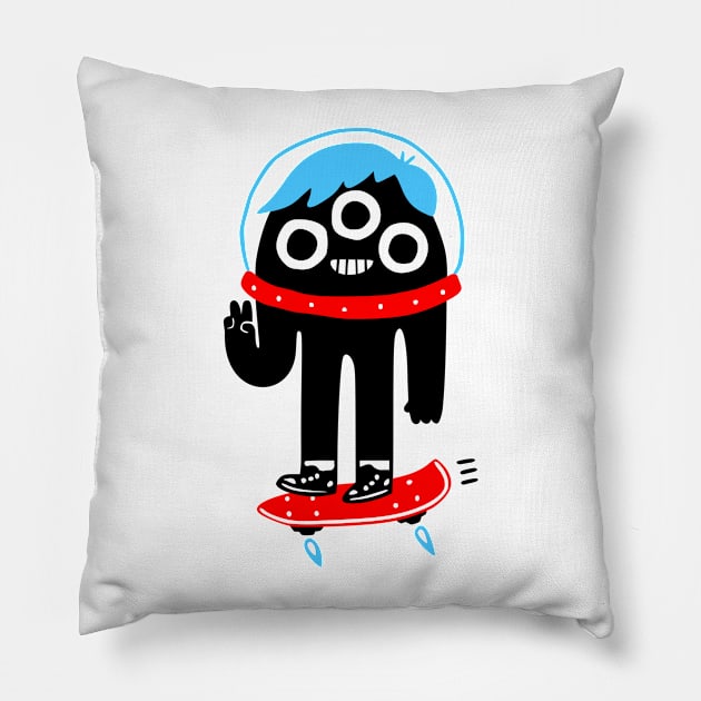 Nice Alien Pillow by obinsun