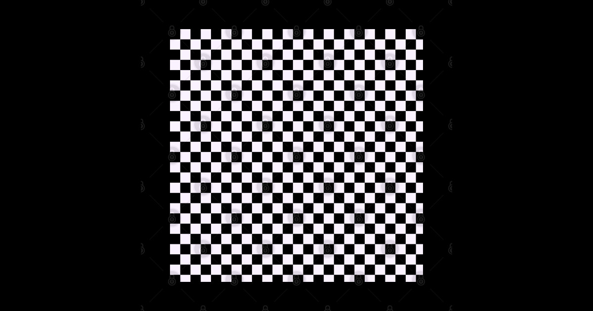 Checkers Checkerboard Pattern - Pattern - Pegatina | TeePublic MX