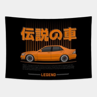 Tuner Orange IS 200 IS 300 JDM Tapestry