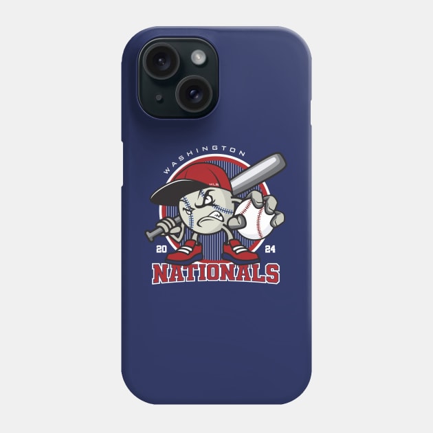 Washington Baseball - 2024 Season Phone Case by Nagorniak