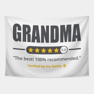 Five Stars Grandma v2 Tapestry