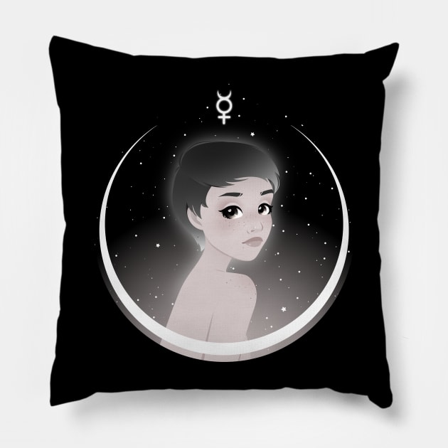 Mercury Pillow by Elysart