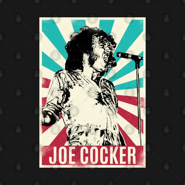 Vintage Retro Joe COCKER by Bengkel Band