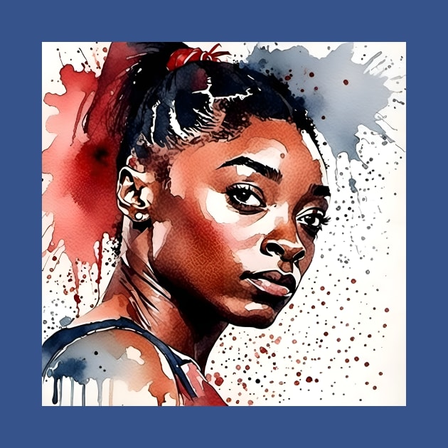 Simone Biles by Sobalvarro