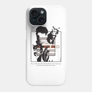 Cat dad version 8 Phone Case