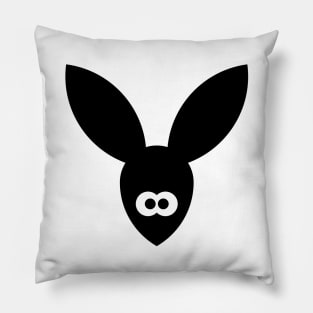 Hare Icon / Lièvre / Hase / Liebre / Lepre Pillow