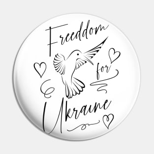 Freedom for Ukraine, The whole world with Ukraine Pin