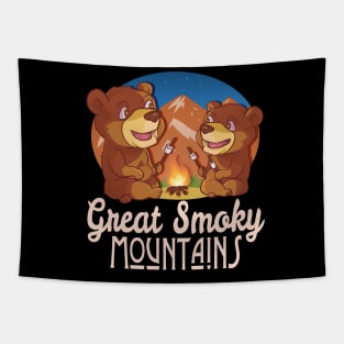 Great Smoky Mountains Papa Bear Tapestry