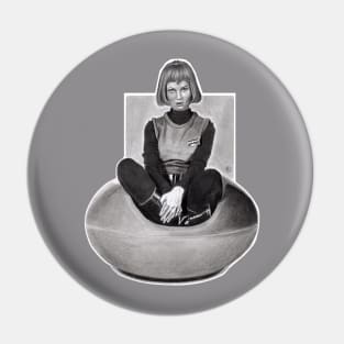 Catherine Schell from the movie Moon Zero Two Pin