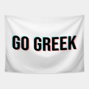 3D GO GREEK Tapestry