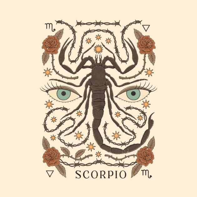 Scorpio, The Scorpion by thiagocorrea