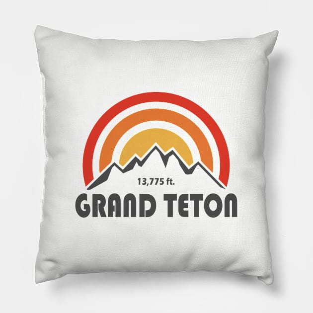 Grand Teton Pillow by esskay1000