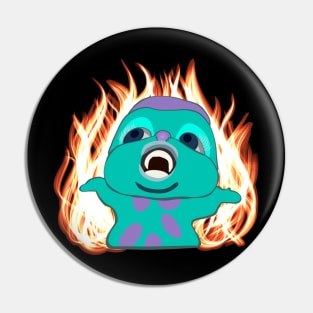 Bibble fire meme Pin