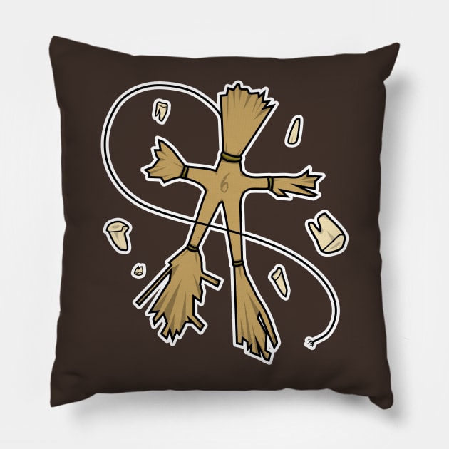 Croatoan! Pillow by Nothingsman