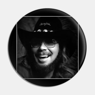 Hank Williams Jr - Burn in the Shadow Pin