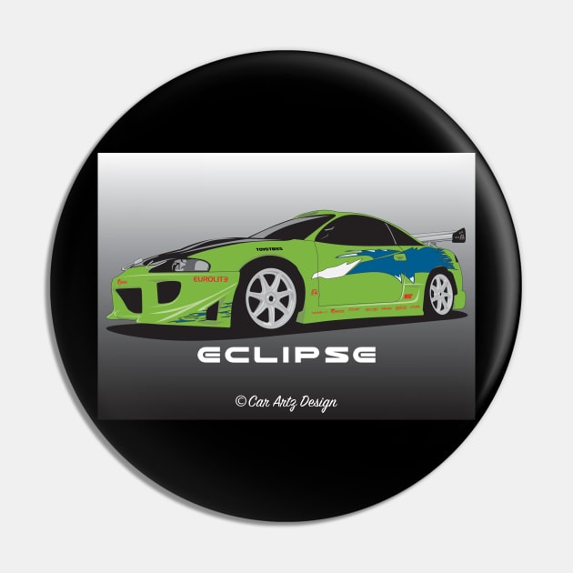 Eclipse (Fast & Furious) Pin by Car-Artz-Design