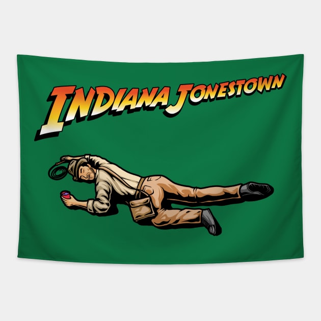 Indiana Jonestown Tapestry by Designs By JG