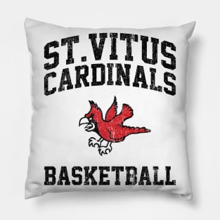 St. Vitus Cardinals Basketball - Basketball Diaries Pillow