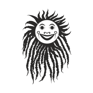 Sun with dreadlocks T-Shirt