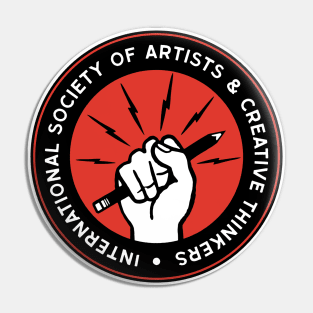 International Society of Artists & Creative Thinkers Pin